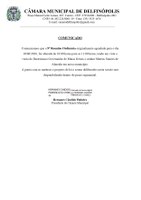 Comunicado