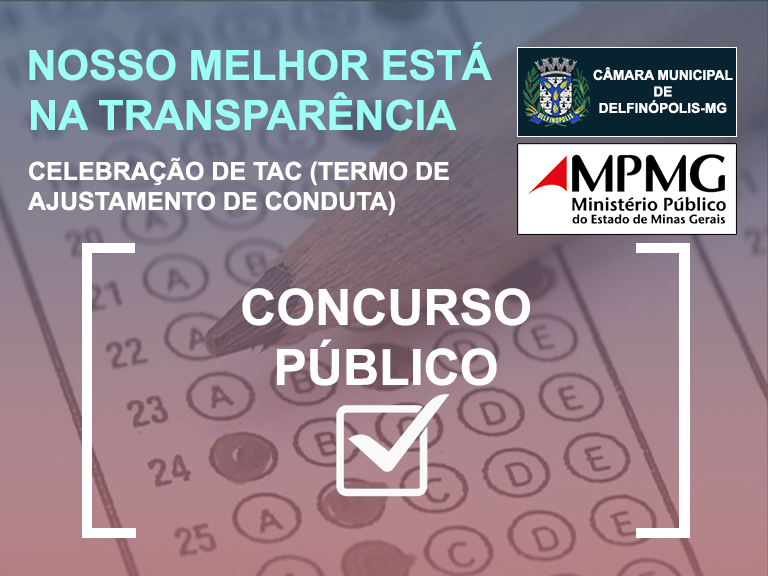 CELEBRAÇÃO DE TAC ENTRE A CÂMARA MUNICIPAL E O MINISTÉRIO PÚBLICO ESTADUAL