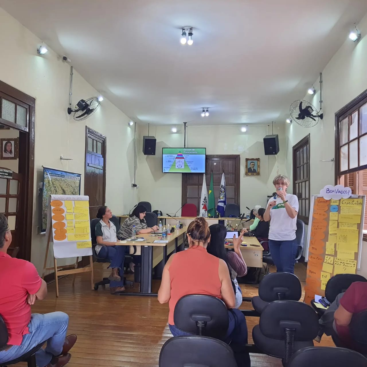 Reunião Preparatória para Oficina de Revisão do Plano de Manejo do Parque Nacional da Serra da Canastra. 