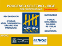 Processo Seletivo - IBGE - Delfinópolis-MG - PRORROGADO